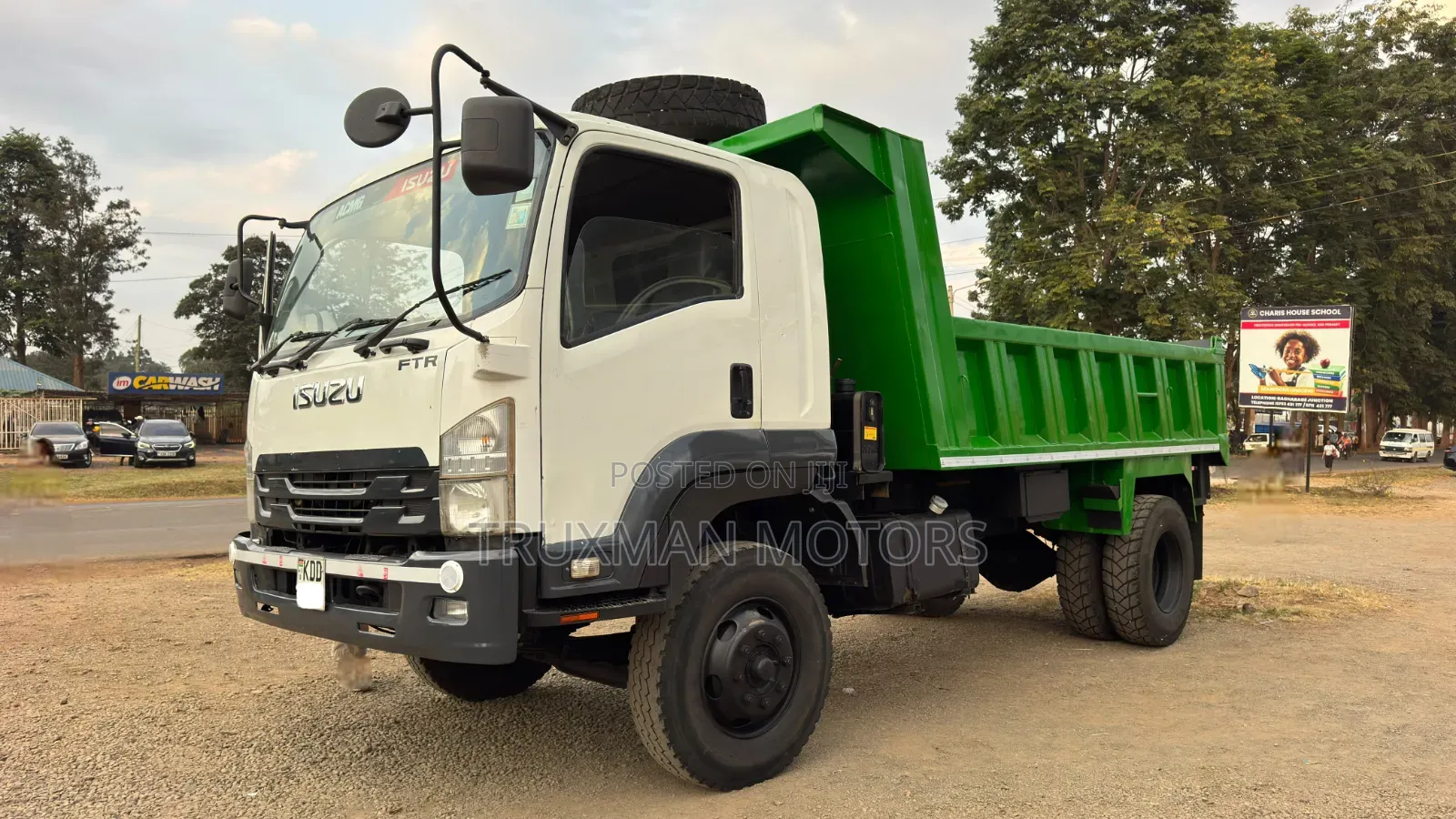 Isuzu 2021 FTR Tipper White