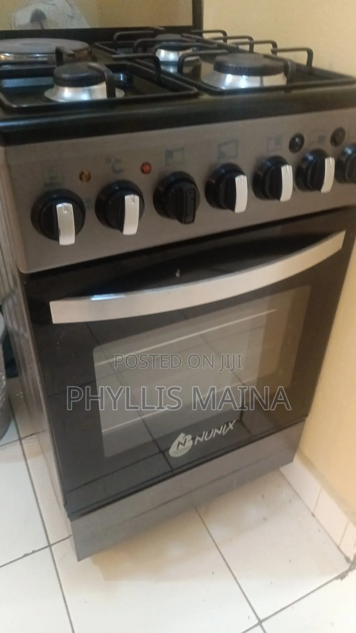 Nunnix 4 Burner Gas Cooker