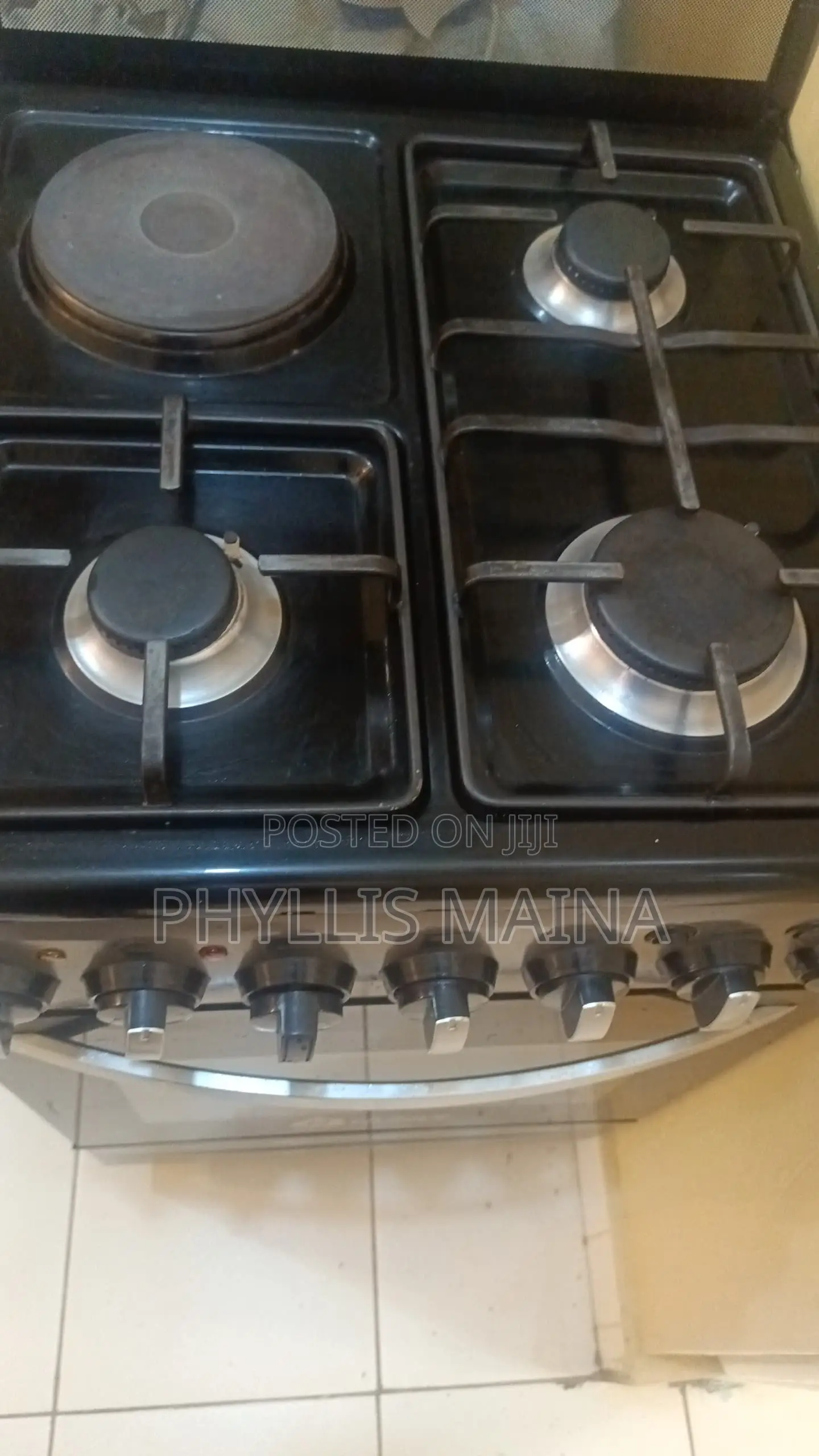 Nunnix 4 Burner Gas Cooker