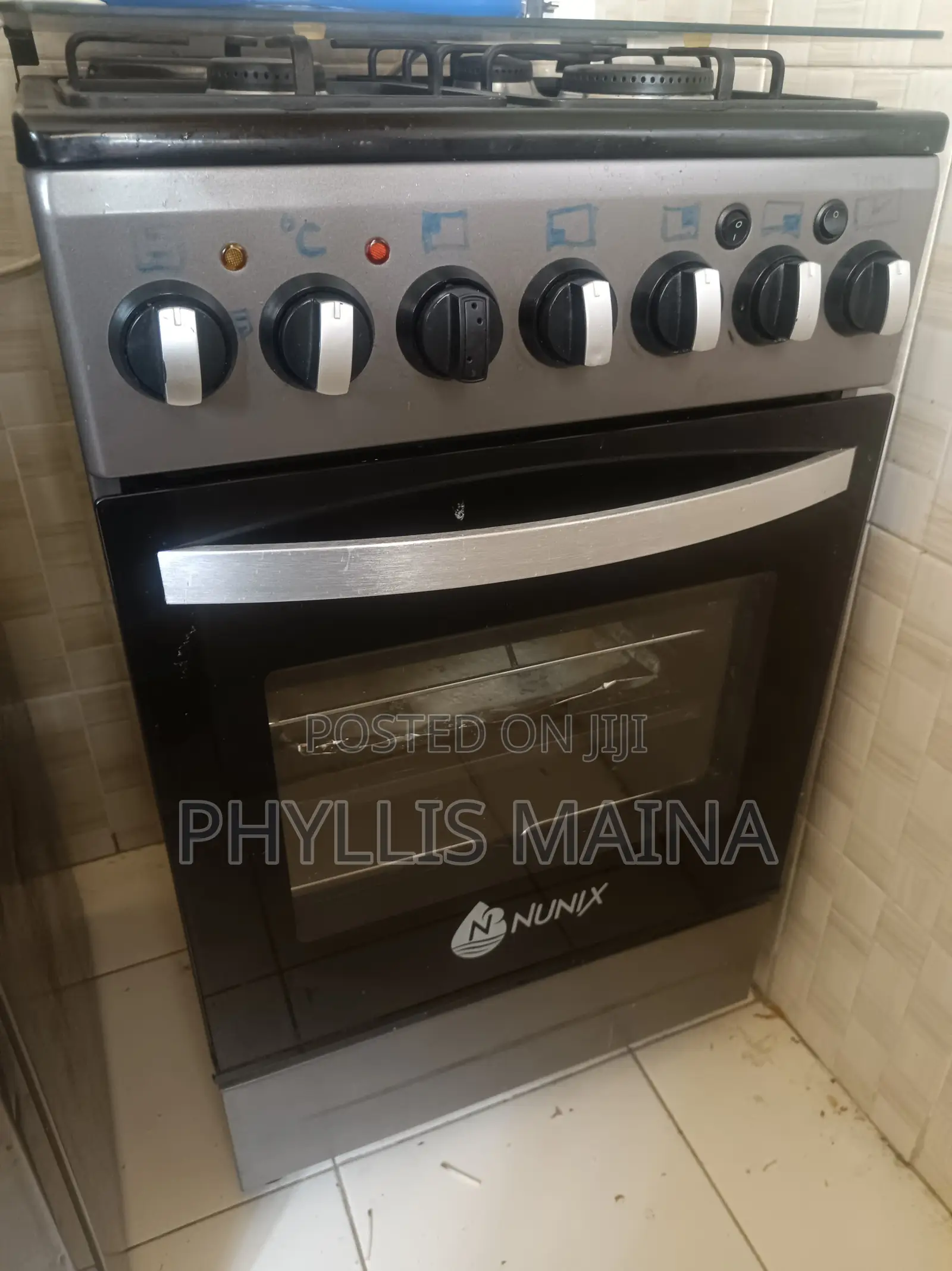 Nunnix 4 Burner Gas Cooker