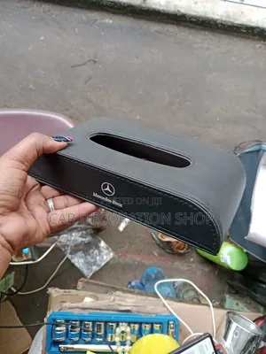 Mercedes Cars Saviette/Tissue Holder Designed to Dispense Tissues