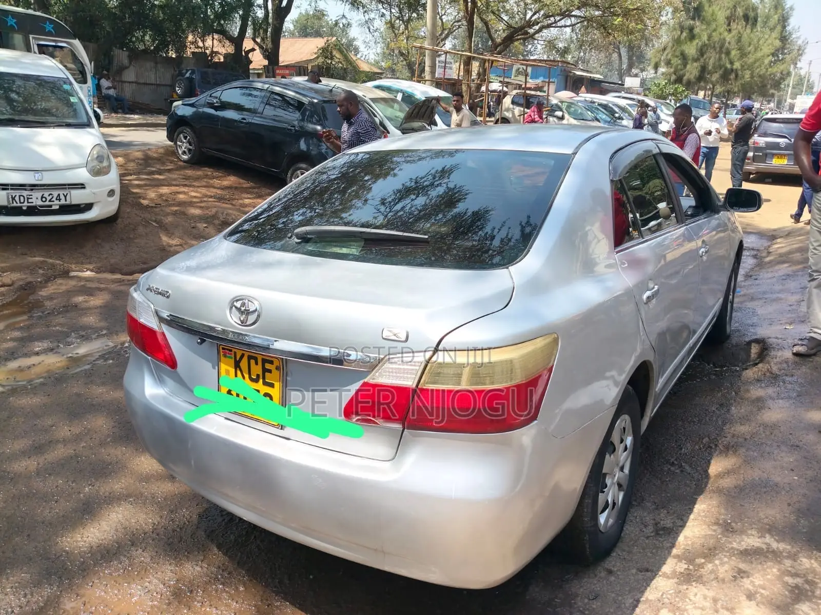Toyota Premio 2008 Gray