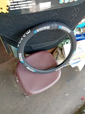 Mazda Rubber Steering Wheel Cover With Textured Nonslip Design
