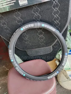 Mazda Branded Steering Cover Protect Original From Wearing,peeling,fad