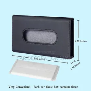 Car Visor Tissue Holder Universal Clip