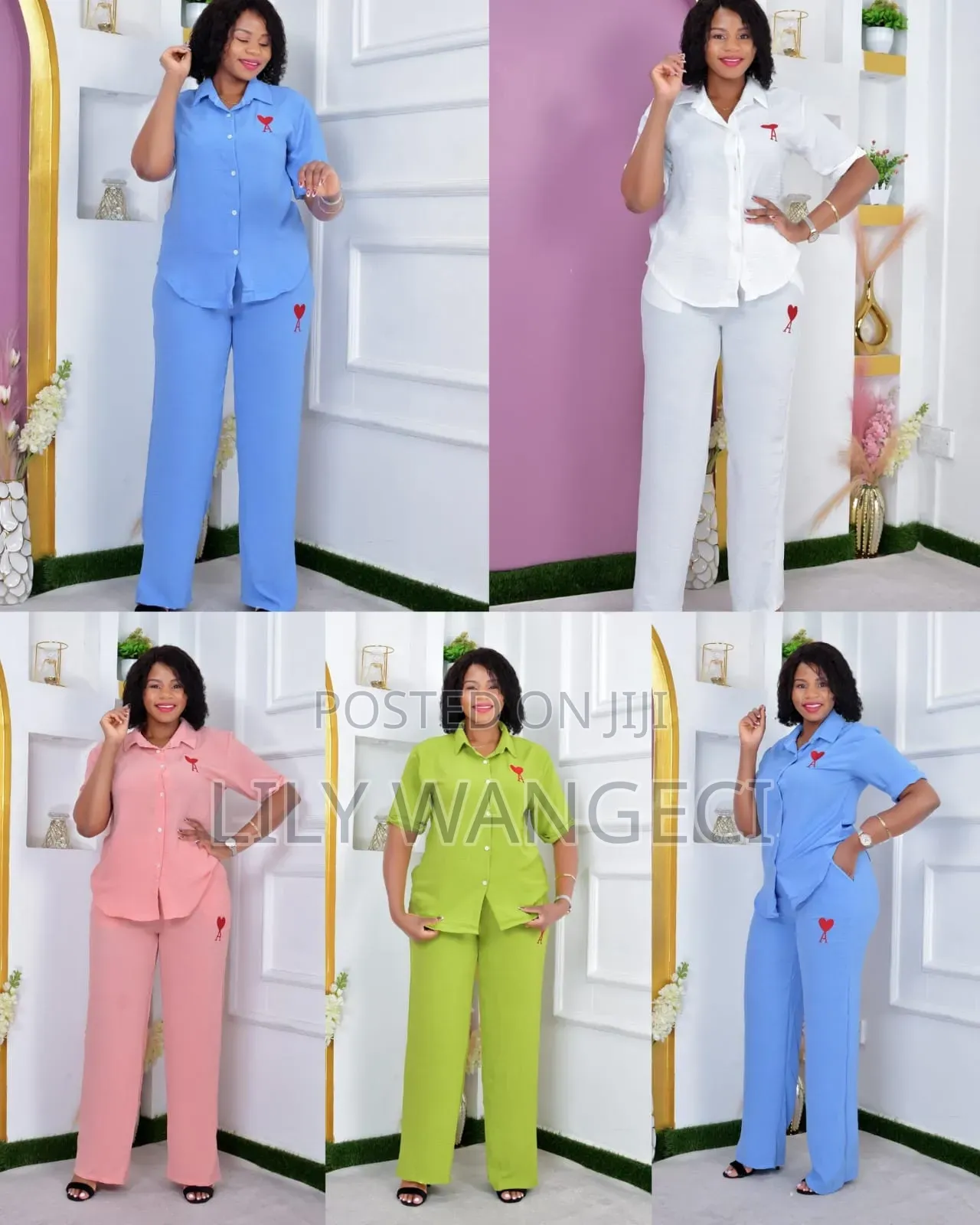 DESIGNER 2in1 Trouser and Blouse