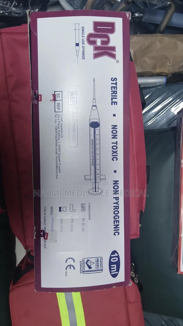10ml DCK Sterile Syringes - thumbnail 3