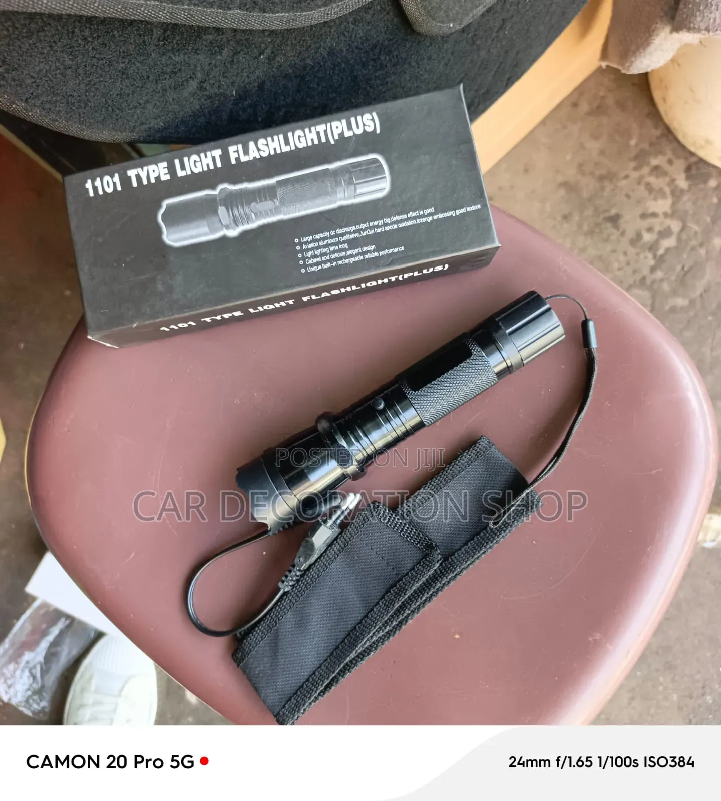 Multifunctional 2in1 Torch With Security Defense Mechanism