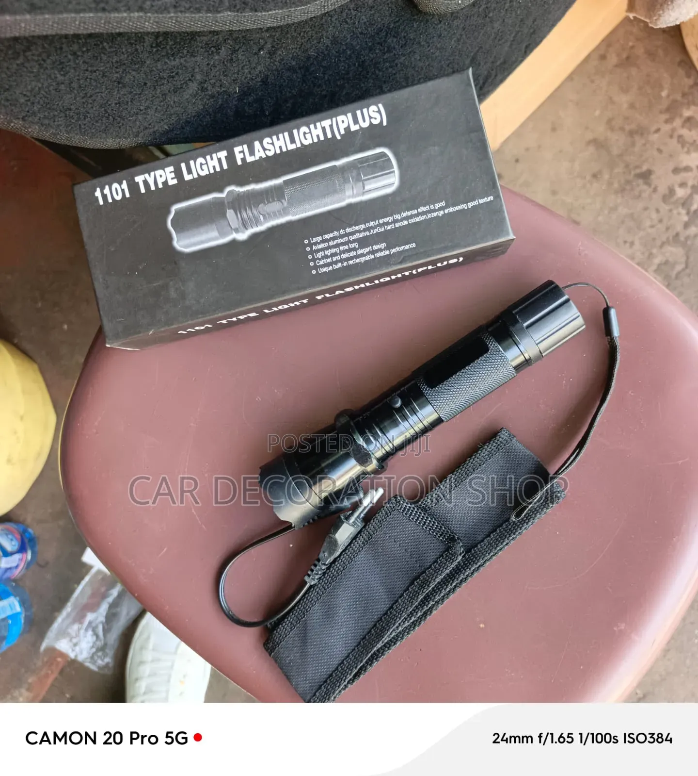 Multifunctional 2in1 Torch With Security Defense Mechanism