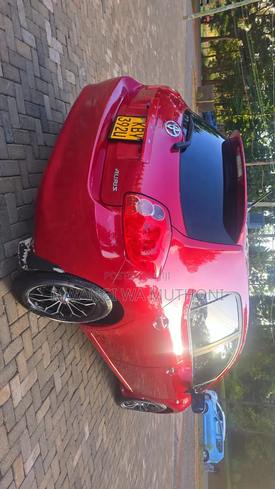Toyota Auris 2007 Red