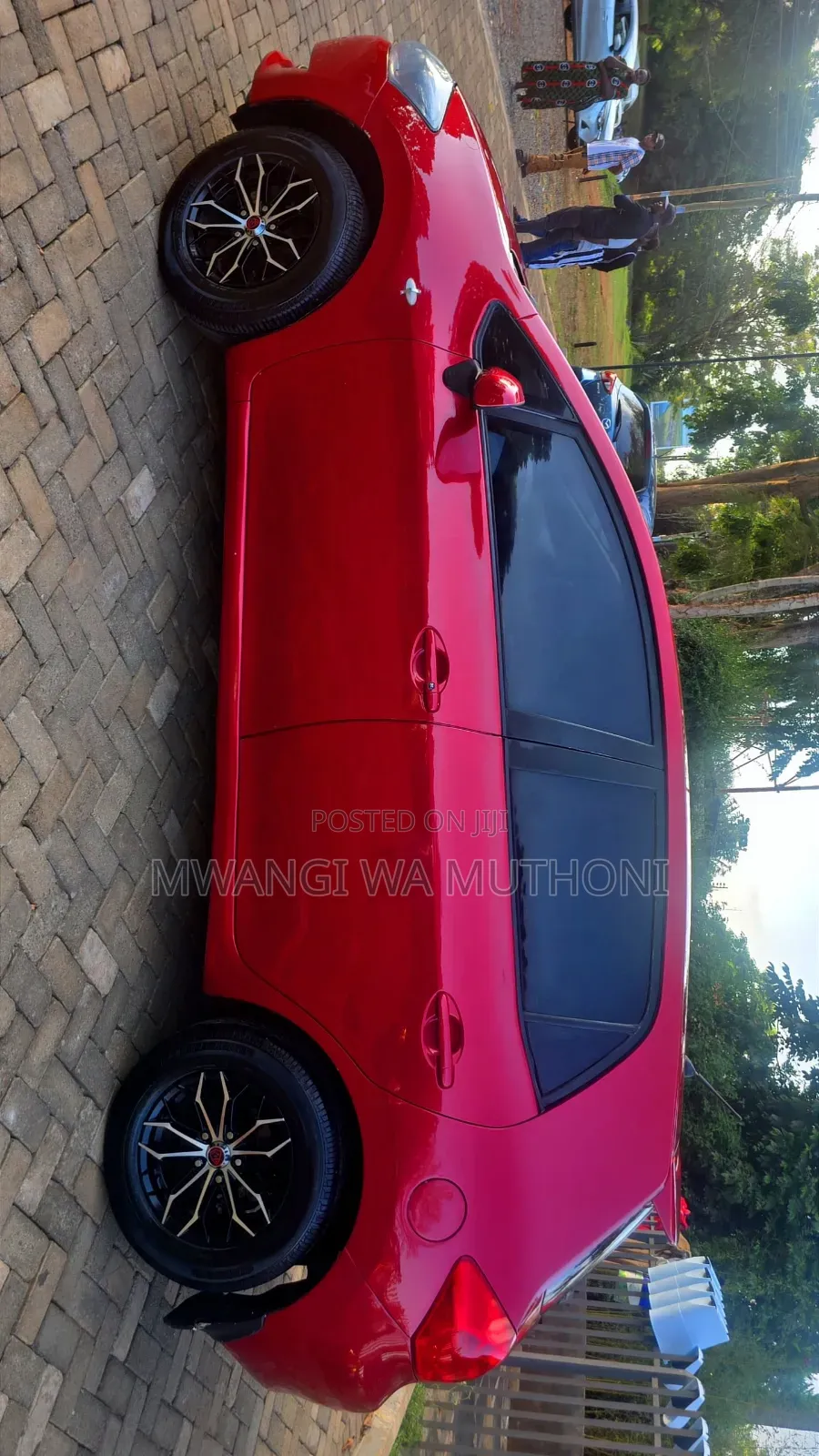 Toyota Auris 2007 Red