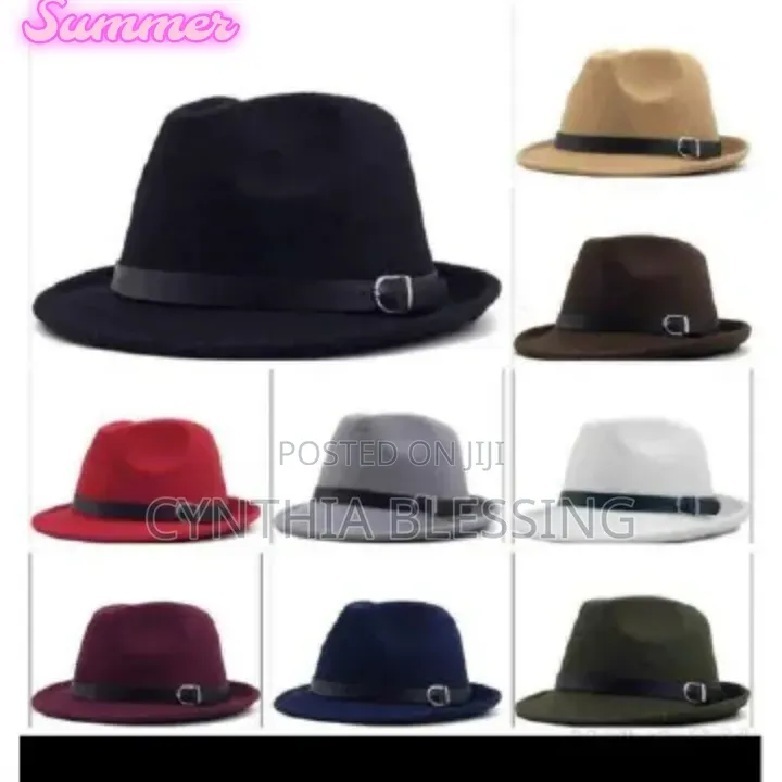 Men Small Brim Fashion Fedora Hats
