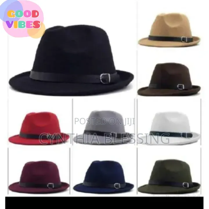 Men Small Brim Fashion Fedora Hats