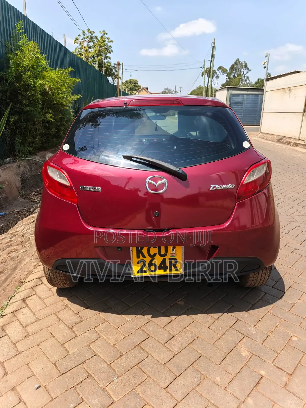 Mazda Demio 2012 Maroon