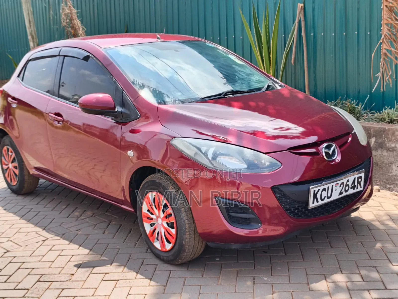 Mazda Demio 2012 Maroon