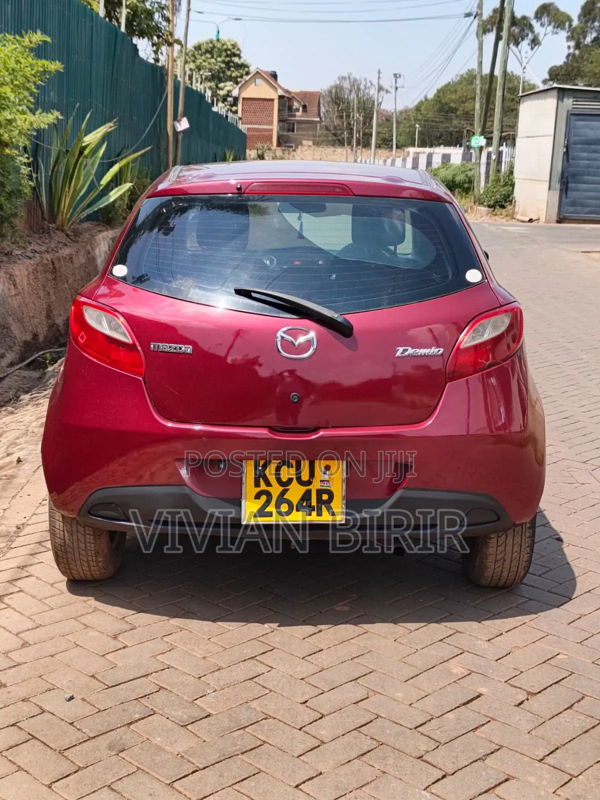 Mazda Demio 2012 Maroon