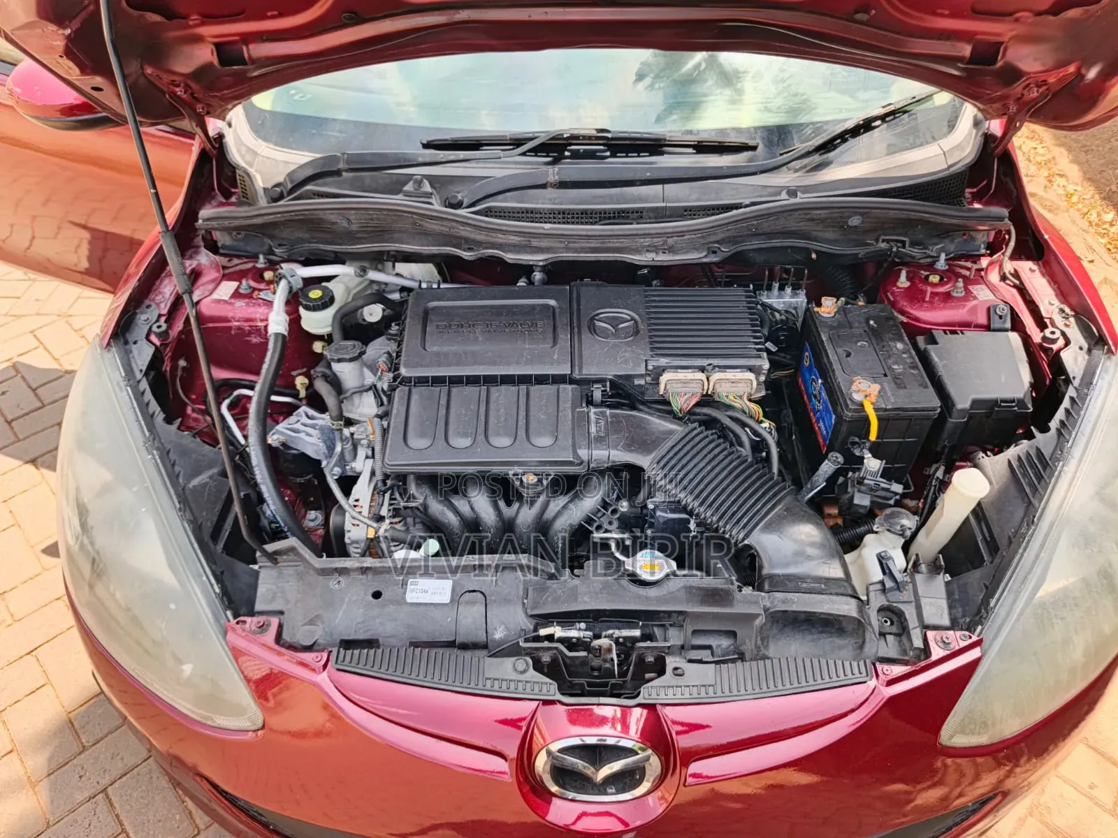 Mazda Demio 2012 Maroon