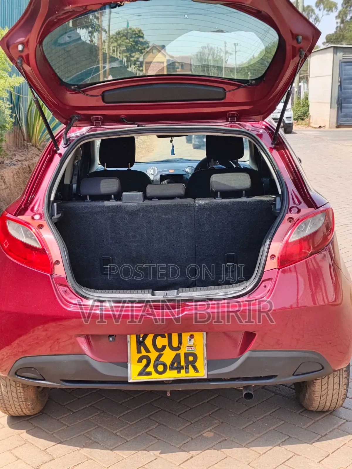 Mazda Demio 2012 Maroon