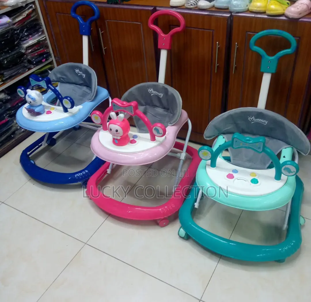 Musical Baby Walker With Push Handle