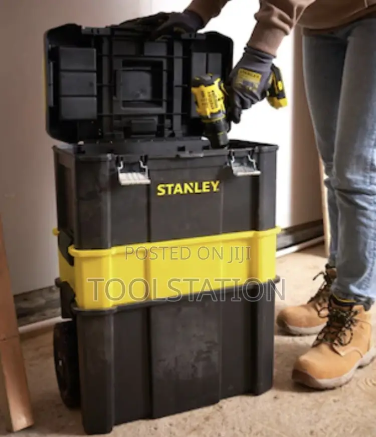 Rolling Workshop Tool Box With Metal Latches Stanley LTD Stock Offer