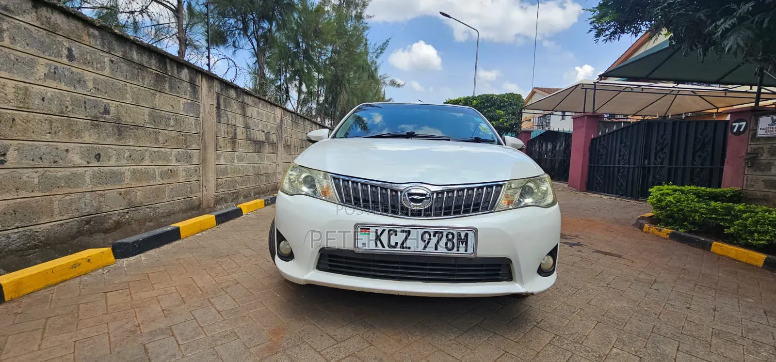 Toyota Axio 2014 White
