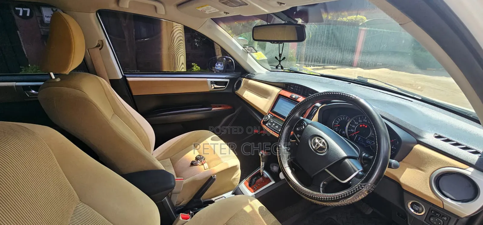 Toyota Axio 2014 White