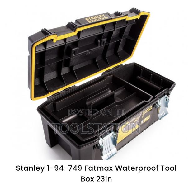 Toolbox Plastic With Tray 23" Waterproof Shockproof (1-94-749) - thumbnail 2