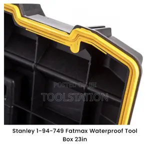 Toolbox Plastic With Tray 23" Waterproof Shockproof (1-94-749)