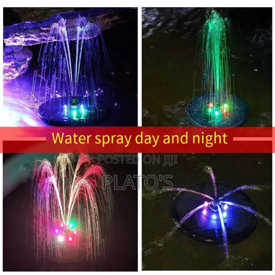 Outdoor Decoration Floating Solar Fountain for Bird Bath Mini Solar.