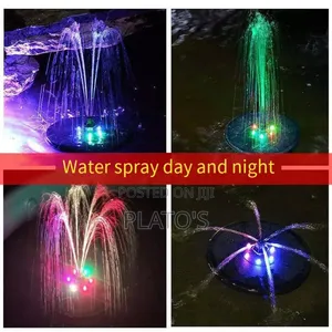 Outdoor Decoration Floating Solar Fountain for Bird Bath Mini Solar.