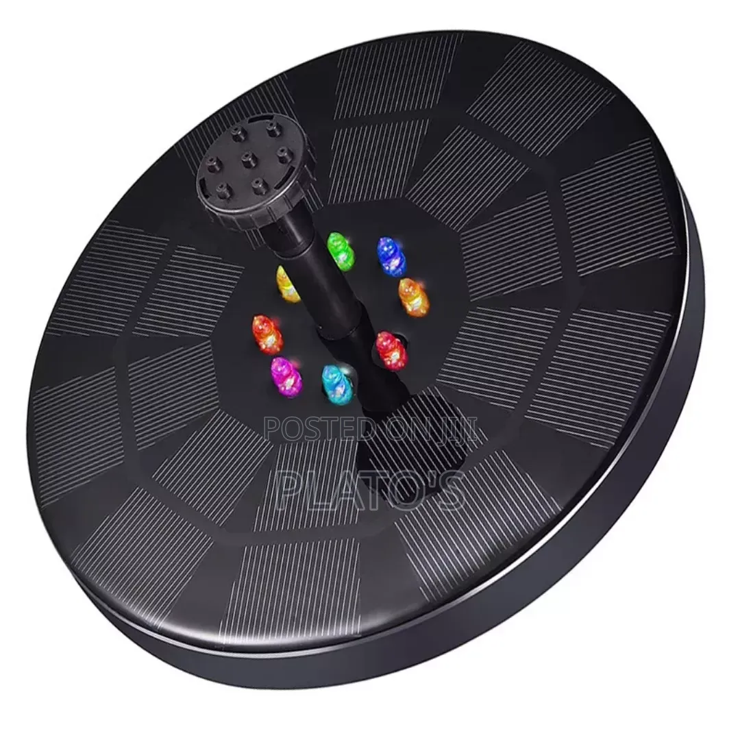 Outdoor Decoration Floating Solar Fountain for Bird Bath Mini Solar.