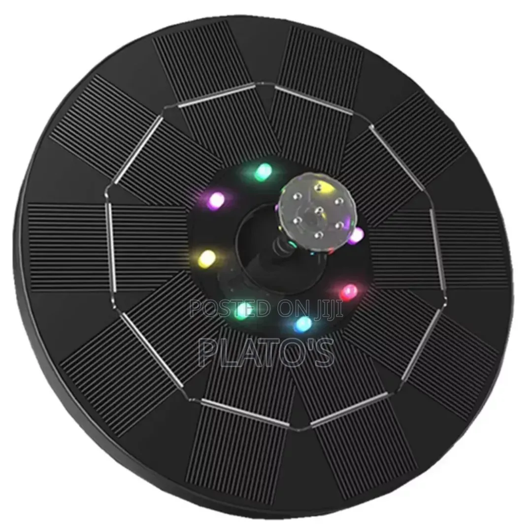 Outdoor Decoration Floating Solar Fountain for Bird Bath Mini Solar.