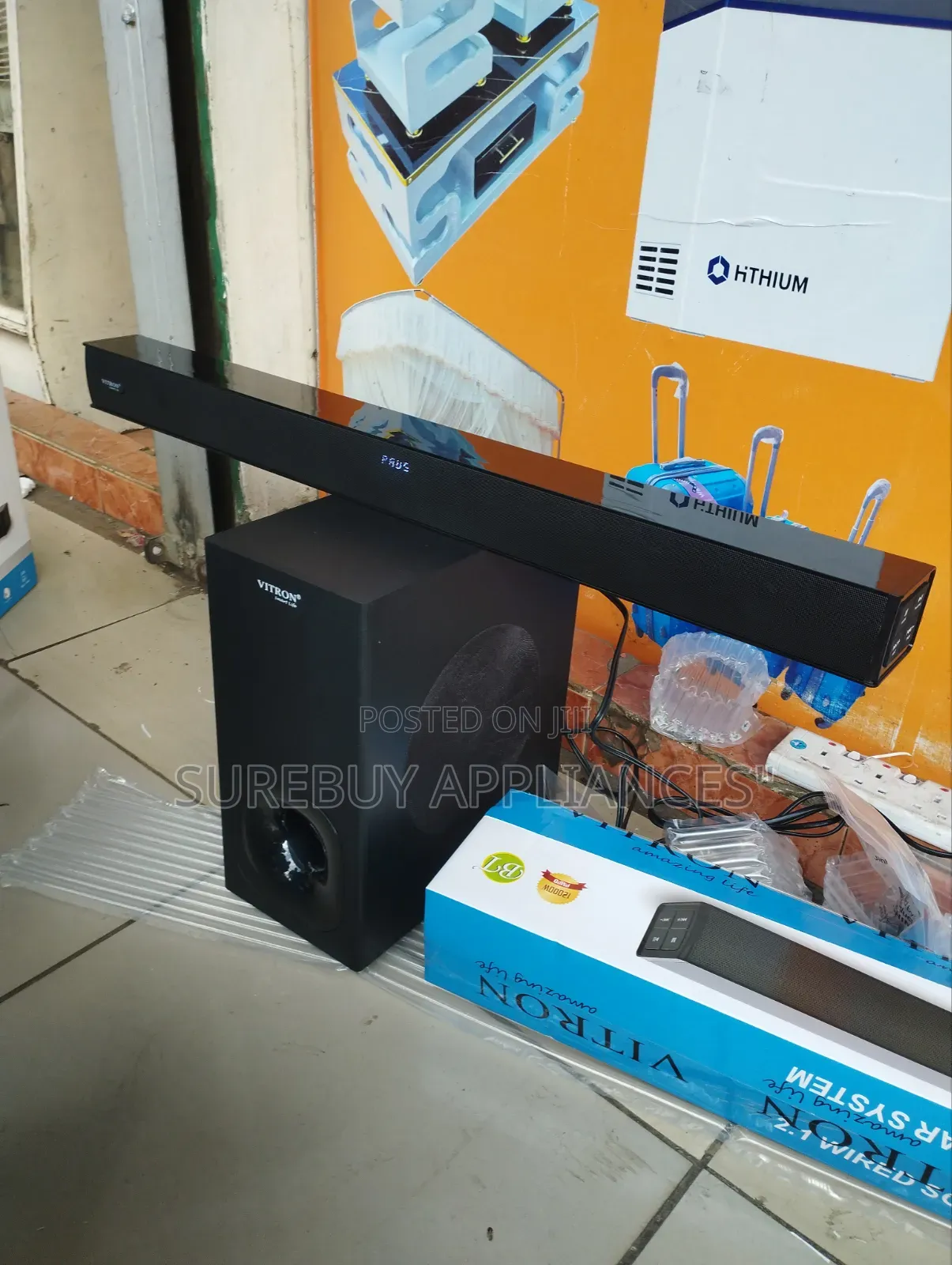 Vitron V61sb Superbass Soundbar System