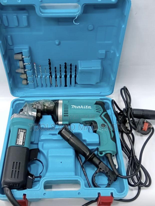 Makita Combo Set Drill and Grinder/ Makita Grinder and Drill Combo Set