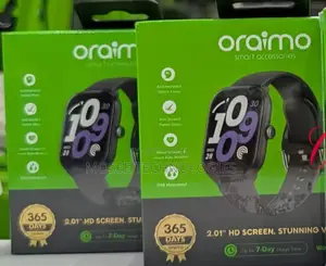 Oraimo Fitness Smart Watch With 2.01" Display & Multi-Sport Modes