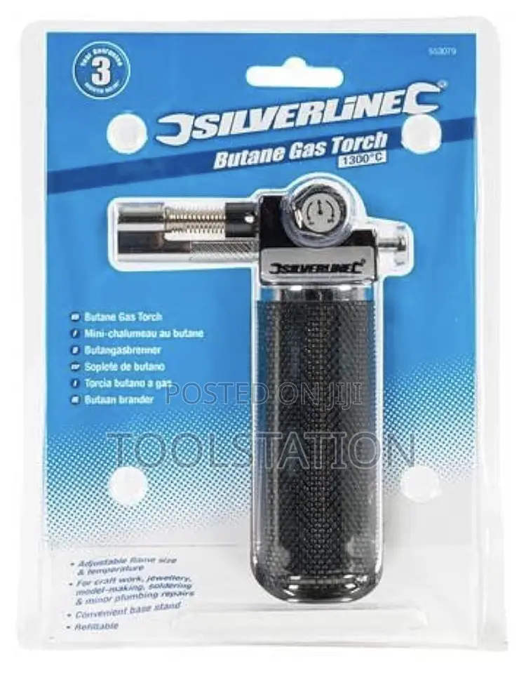 Butane Gas Torch High Quality 1300 Degrees With Removable Base