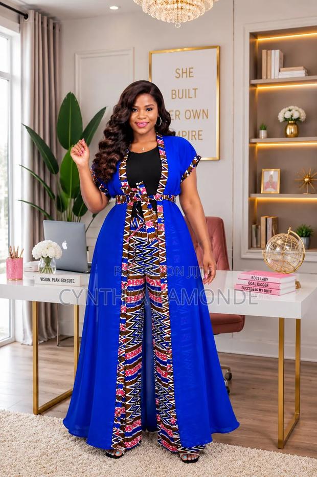 New Classy Prints 2 Piece Outfit - thumbnail 3