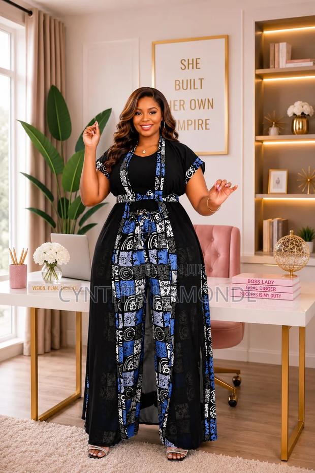 New Classy Prints 2 Piece Outfit - thumbnail 4