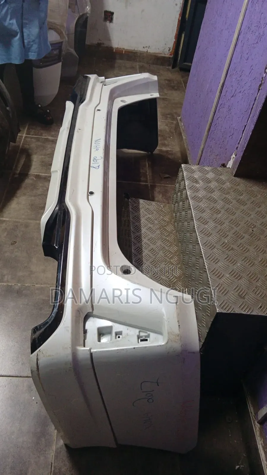 Noah Rear Bumper 2014-2015 With Skirting