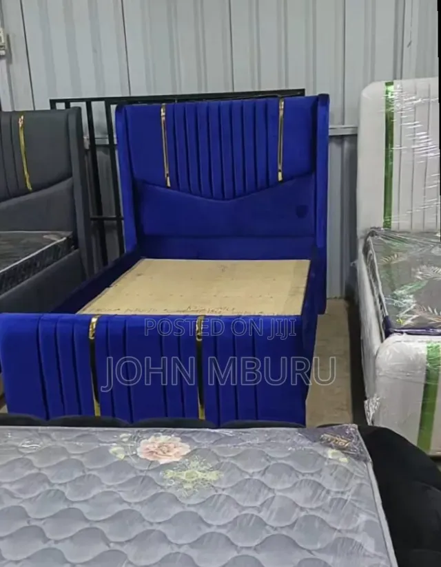 Blue Chester Bed 4by6