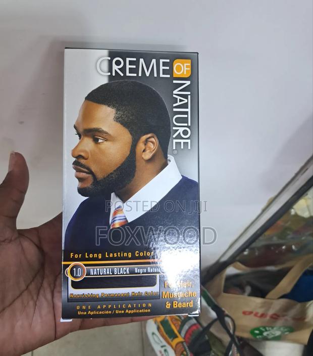 Creme of Nature Men Nourishing Permanent Gel Hair Color Kit