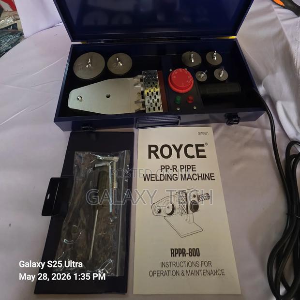 ROYCE RPPR-800 PP-R Pipe Welding Machine - thumbnail 2