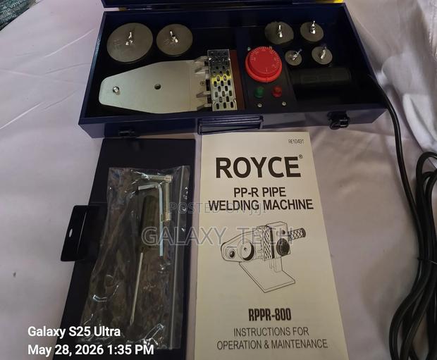 ROYCE RPPR-800 PP-R Pipe Welding Machine - thumbnail 3