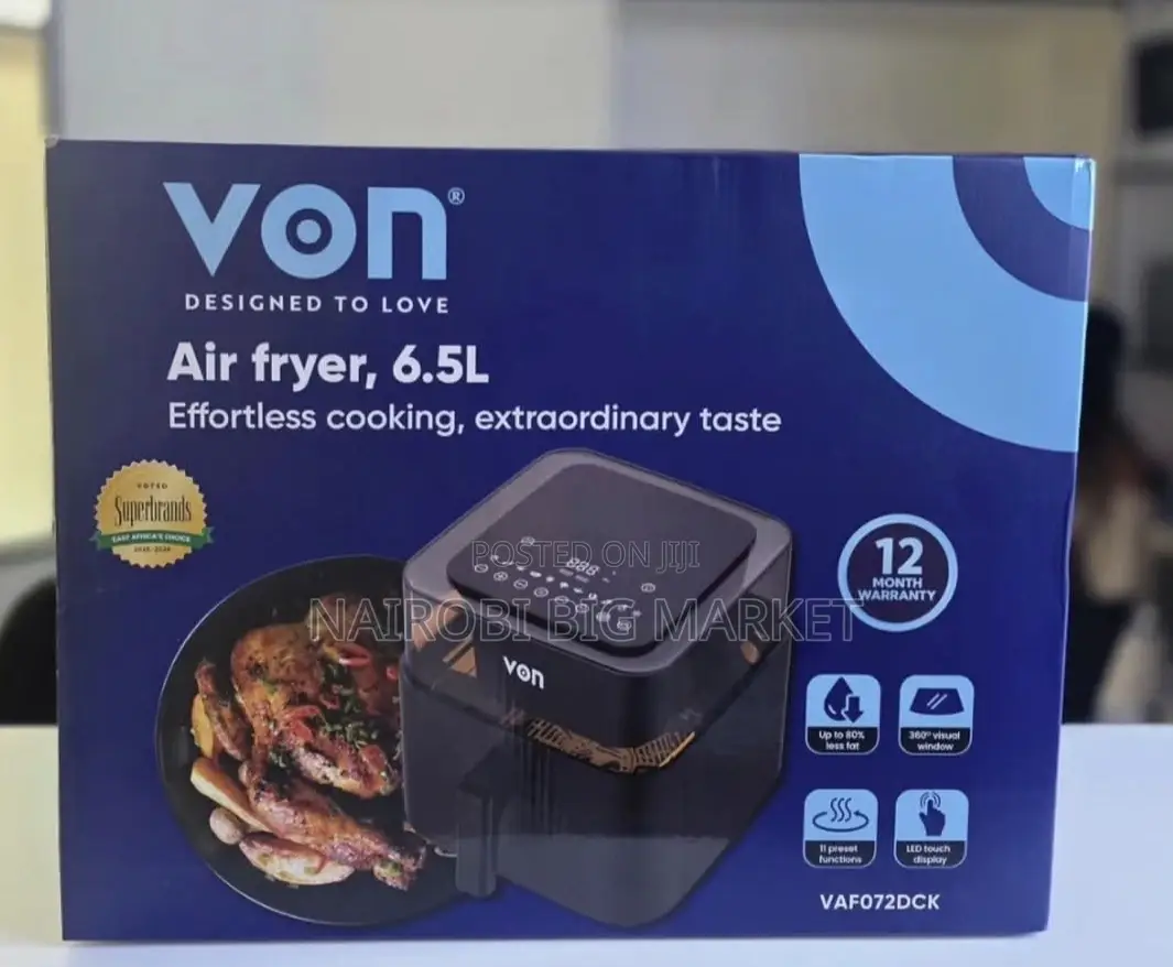 6.5 Litres Von Airfryer