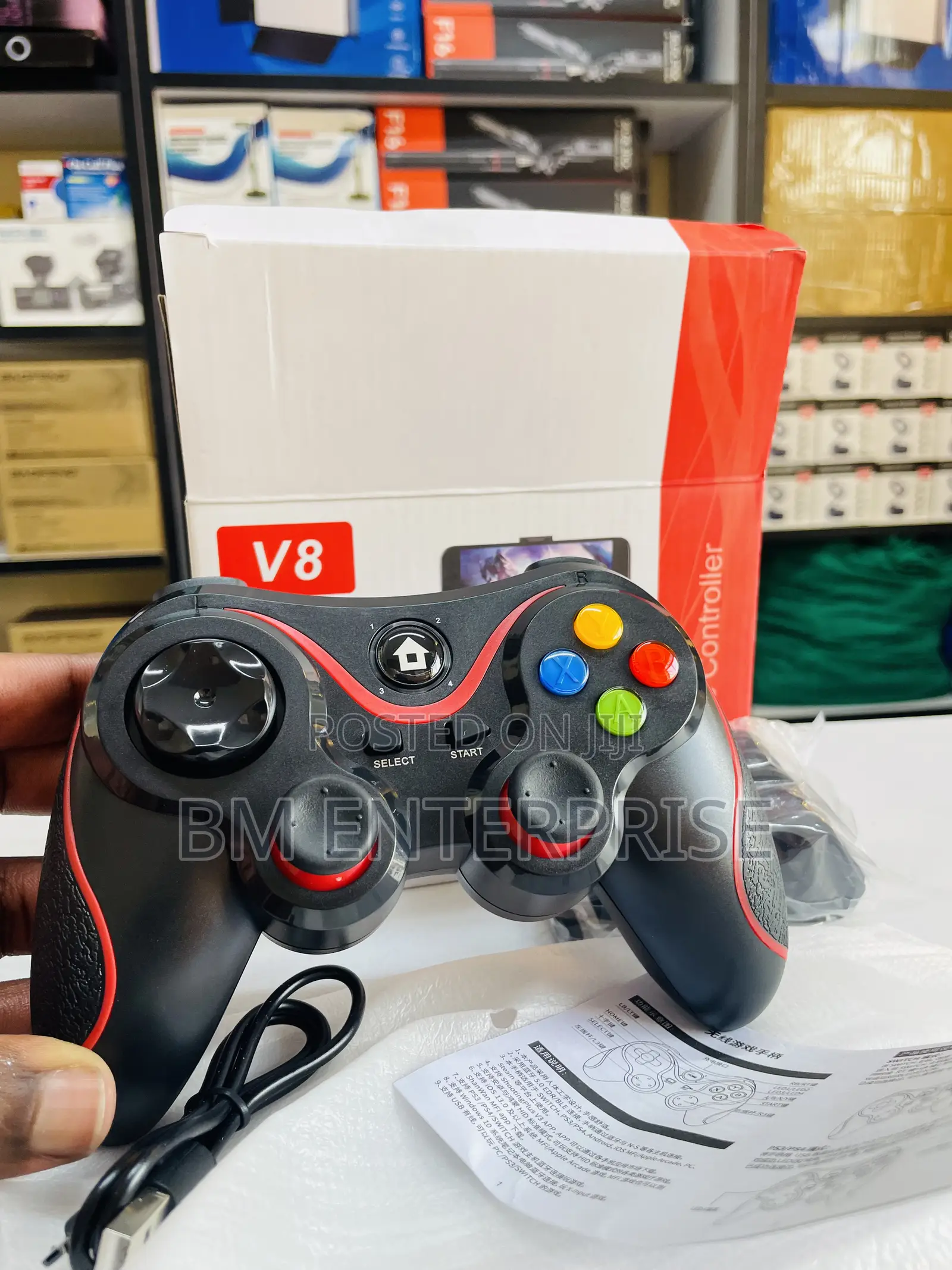 Brand New V8 Wireless Gaming Controller | Bluetooth