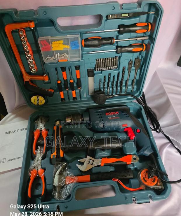 BOSCH GSB 13 RE Electric Corded Drill Tool Set - thumbnail 2
