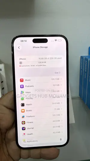 Apple iPhone 14 Pro Max 256 GB Black