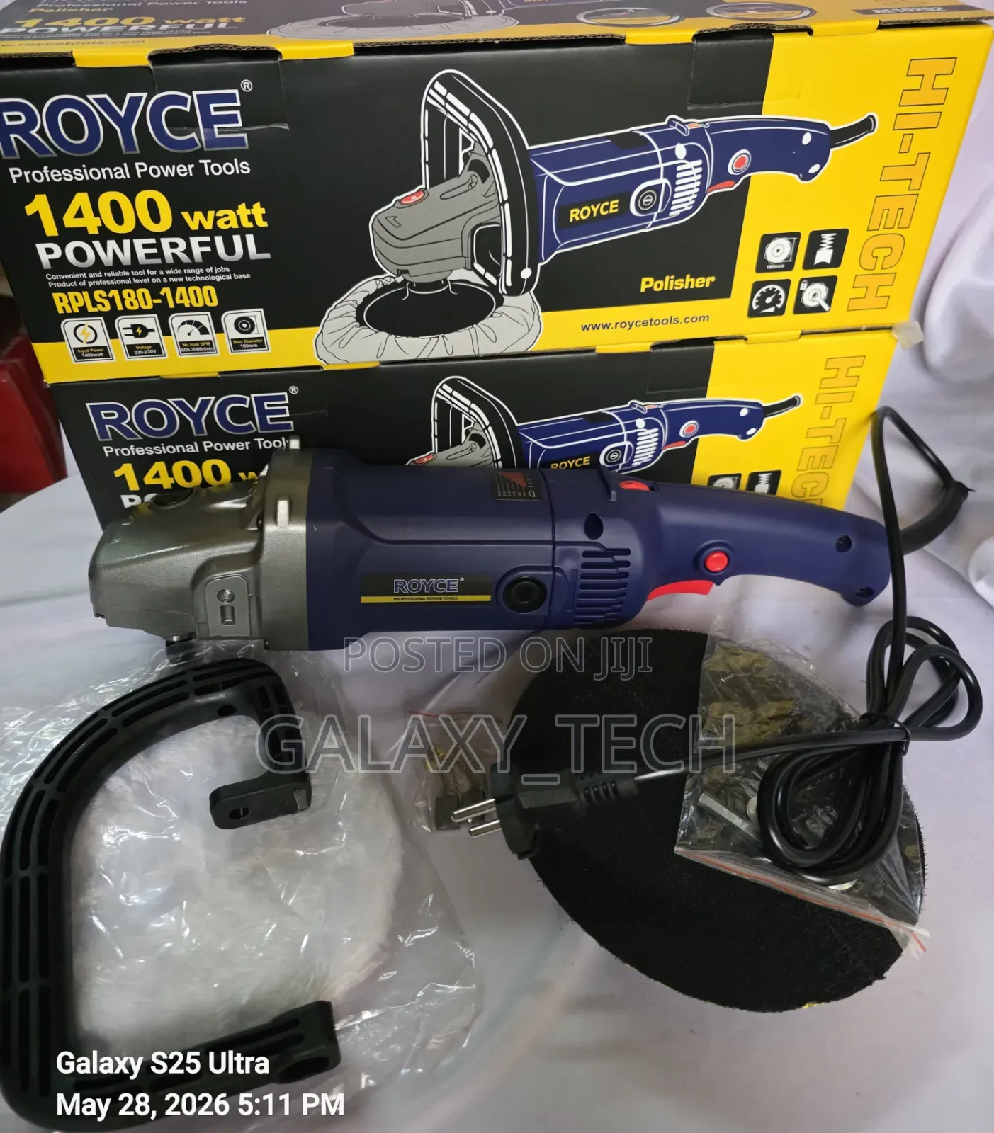 ROYCE RPLS180-1400 Buffing/Polishing Machine 1400W