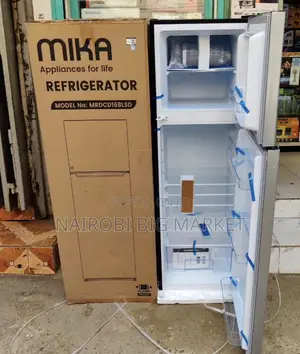 Mika 168 Litres Double Door Refrigerator