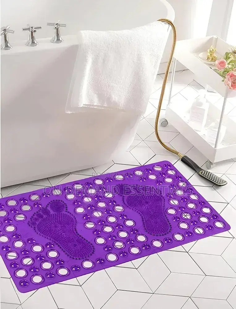 Foot-Shaped Bathroom Mat Anti-Slip